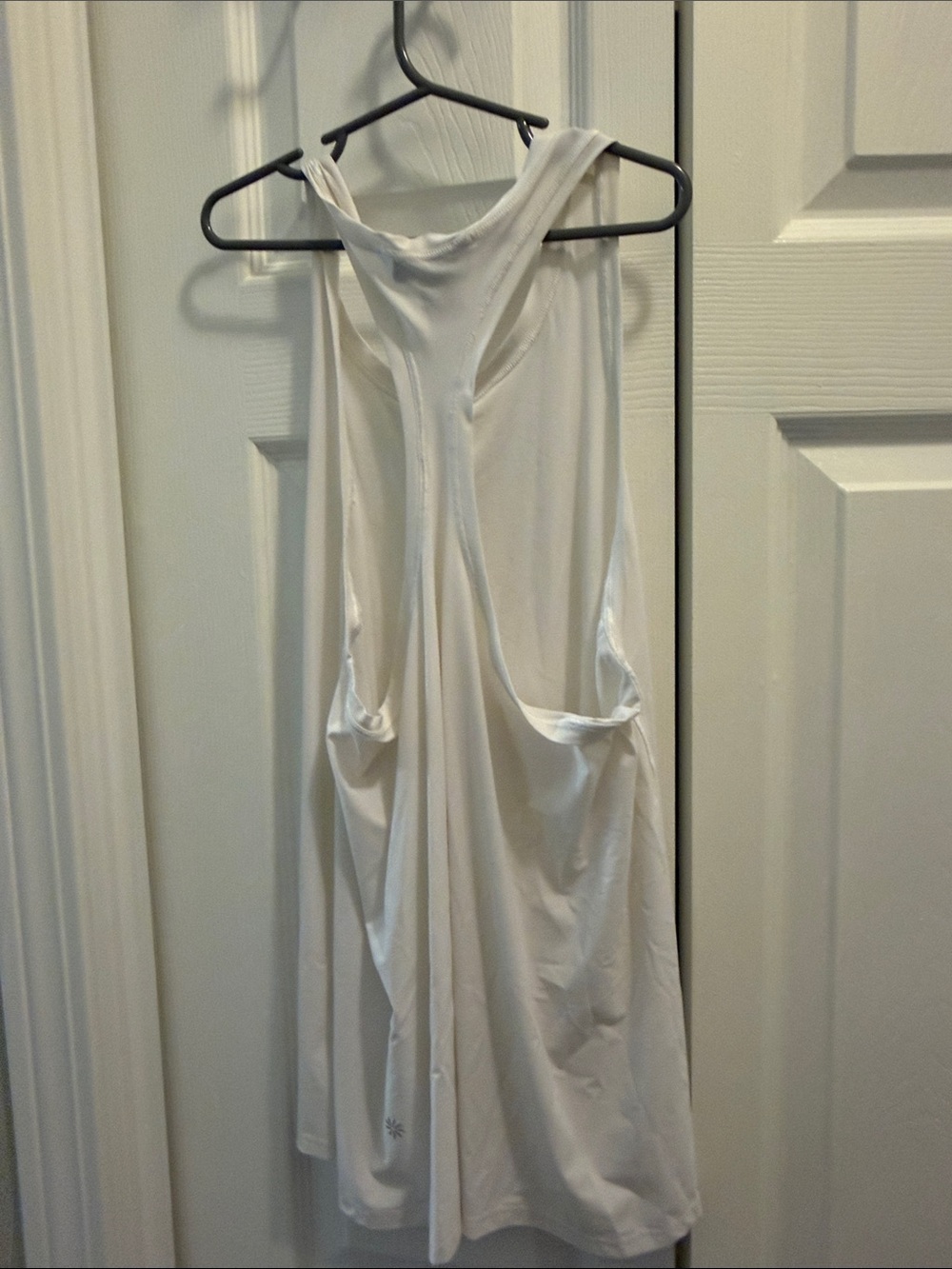 Athleta White Racerback Tank - Picture 3 of 3